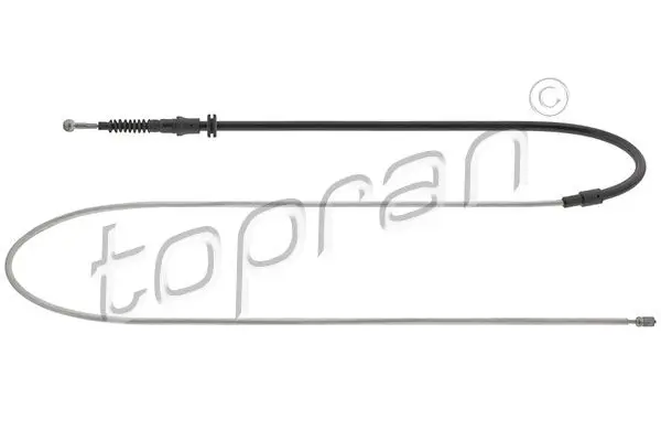 Handler.Part Cable, parking brake Topran 114336 1