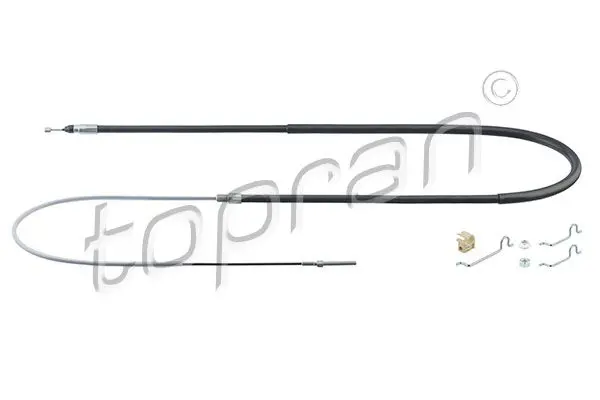 Handler.Part Cable, parking brake Topran 501091 1