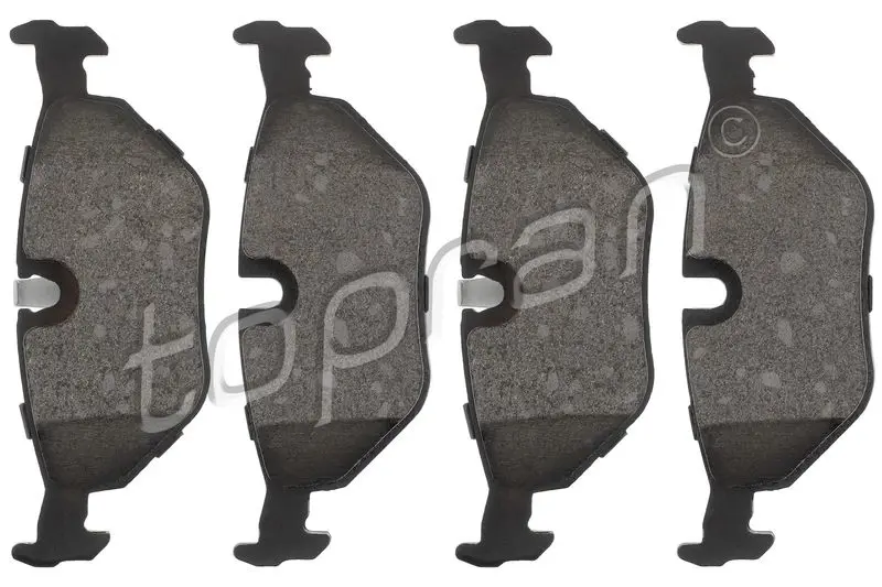 Handler.Part Brake pad set, disc brake Topran 500383 1