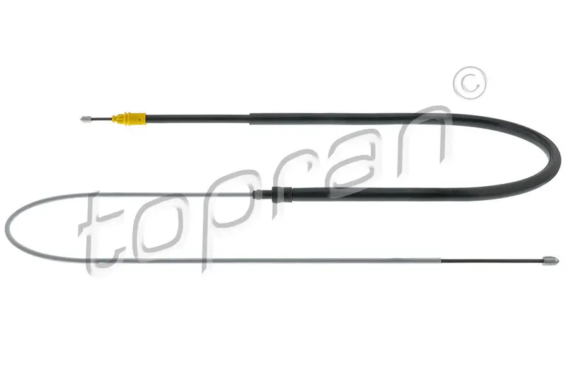 Handler.Part Cable, parking brake Topran 721661 1