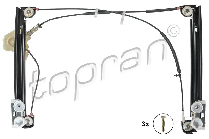 Handler.Part Window regulator Topran 501832 1