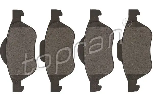 Handler.Part Brake pad set, disc brake Topran 700800 1