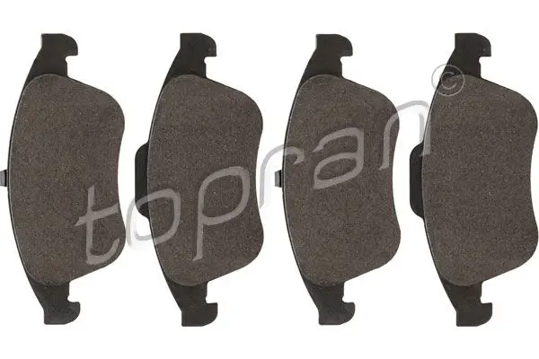 Handler.Part Brake pad set, disc brake Topran 700801 1