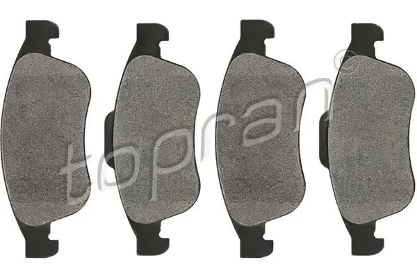 Handler.Part Brake pad set, disc brake Topran 700767 1