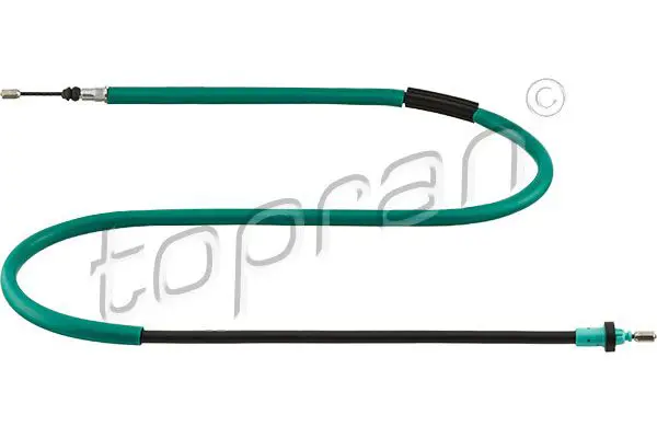 Handler.Part Cable, parking brake Topran 700922 1