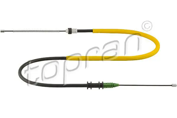 Handler.Part Cable, parking brake Topran 700934 1