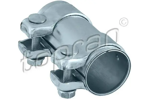 Handler.Part Pipe connector, exhaust system Topran 107222 1