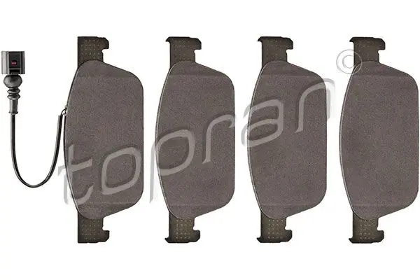 Handler.Part Brake pad set, disc brake Topran 114855 1