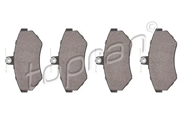 Handler.Part Brake pad set, disc brake Topran 109478 1