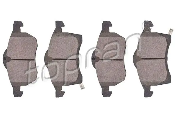 Handler.Part Brake pad set, disc brake Topran 205781 1