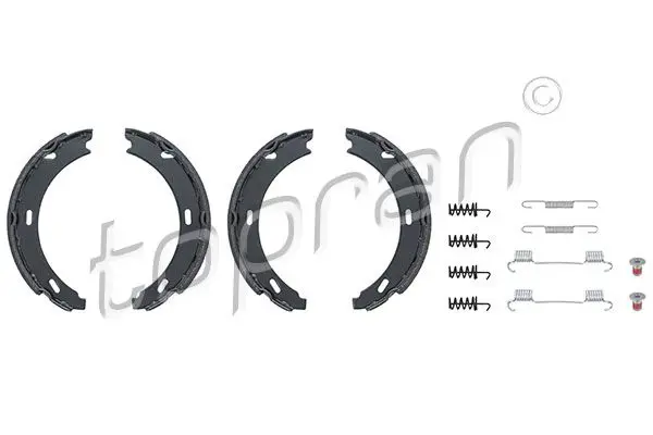 Handler.Part Brake shoe set, parking brake Topran 401025 1