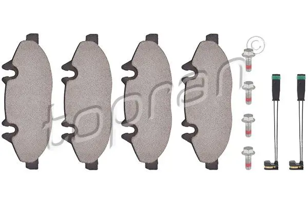 Handler.Part Brake pad set, disc brake Topran 401931 1