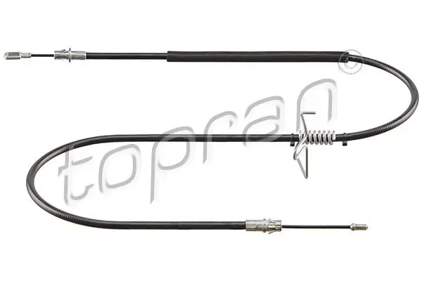 Handler.Part Cable, parking brake Topran 304664 1