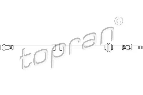 Handler.Part Brake hose Topran 300641 1