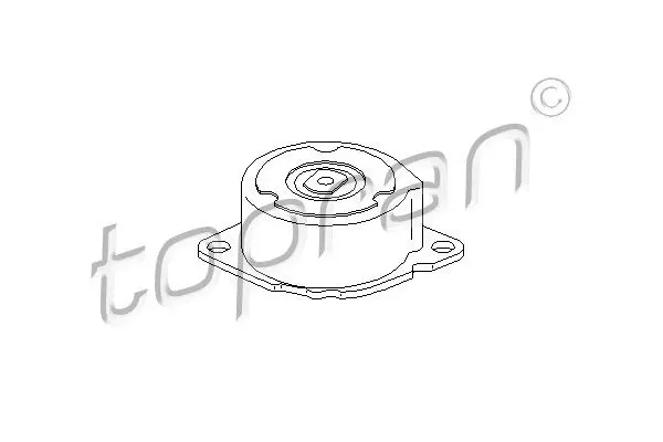 Handler.Part Belt tensioner, v-ribbed belt Topran 501690 1