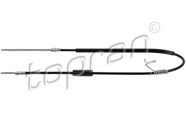 Handler.Part Cable, parking brake Topran 304662 1