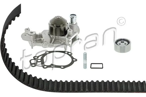 Handler.Part Water pump & timing belt set Topran 700679 1