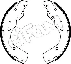 Handler.Part Brake shoe set CIFAM 153143 1