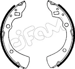 Handler.Part Brake shoe set CIFAM 153200 1