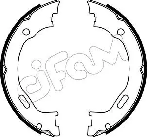 Handler.Part Brake shoe set, parking brake CIFAM 153242 1