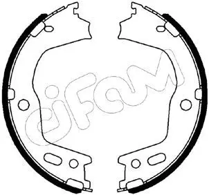 Handler.Part Brake shoe set, parking brake CIFAM 153497 1