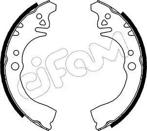 Handler.Part Brake shoe set CIFAM 153036 1