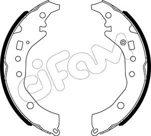 Handler.Part Brake shoe set CIFAM 153517 1