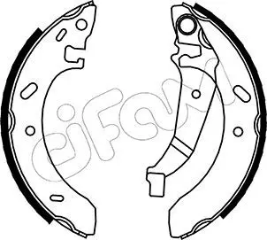 Handler.Part Brake shoe set CIFAM 153030 1