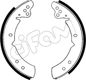 Handler.Part Brake shoe set CIFAM 153471 1