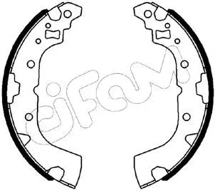 Handler.Part Brake shoe set CIFAM 153602 1