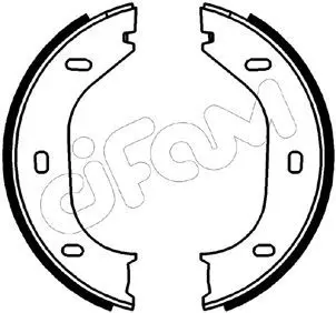 Handler.Part Brake shoe set, parking brake CIFAM 153011 1