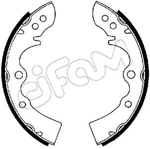 Handler.Part Brake shoe set CIFAM 153198 1