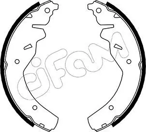 Handler.Part Brake shoe set CIFAM 153215 1