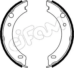 Handler.Part Brake shoe set, parking brake CIFAM 153477 1