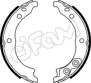 Handler.Part Brake shoe set, parking brake CIFAM 153089K 1