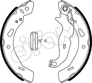 Handler.Part Brake shoe set CIFAM 153490 1