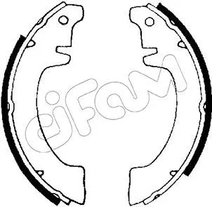 Handler.Part Brake shoe set CIFAM 153622 1