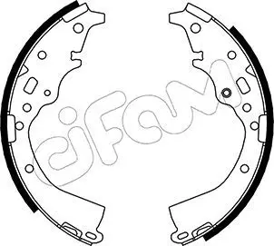 Handler.Part Brake shoe set CIFAM 153636 1