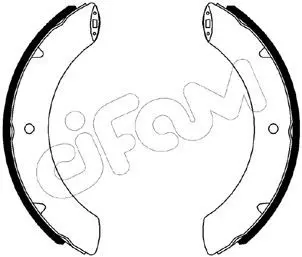 Handler.Part Brake shoe set CIFAM 153642 1