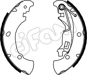 Handler.Part Brake shoe set CIFAM 153084 1