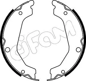 Handler.Part Brake shoe set, parking brake CIFAM 153183 1