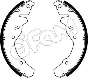 Handler.Part Brake shoe set CIFAM 153029 1