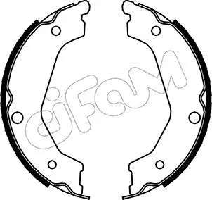 Handler.Part Brake shoe set, parking brake CIFAM 153227 1