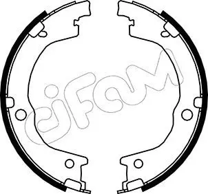 Handler.Part Brake shoe set, parking brake CIFAM 153230 1