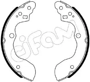 Handler.Part Brake shoe set CIFAM 153540 1