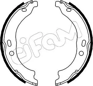 Handler.Part Brake shoe set, parking brake CIFAM 153094 1