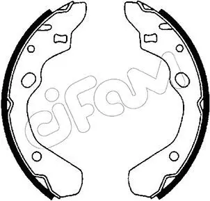 Handler.Part Brake shoe set CIFAM 153207 1