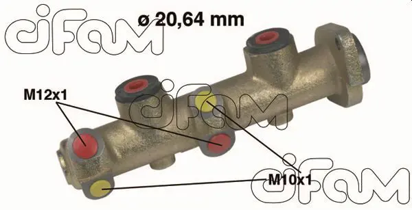 Handler.Part Brake master cylinder CIFAM 202136 1