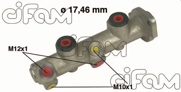 Handler.Part Brake master cylinder CIFAM 202143 1