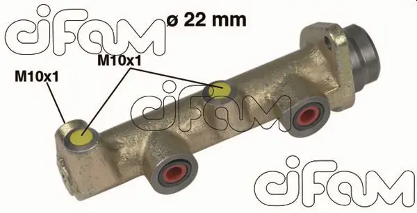 Handler.Part Brake master cylinder CIFAM 202134 1